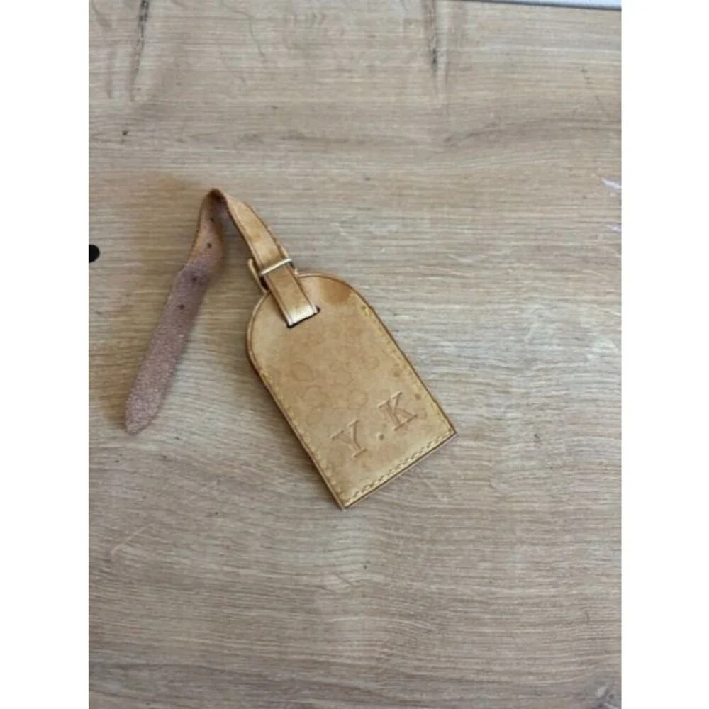 Louis Vuitton authentic id tag